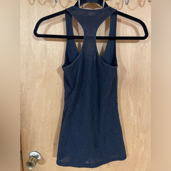 #74-LULULEMON- Cool Racerback (Lace)
Black - Picture 2 of 3